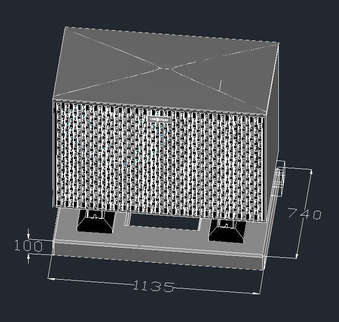 Viessmann Vitocal 252-A AWOT-M-E-AC-AF 251.A04 Fundament