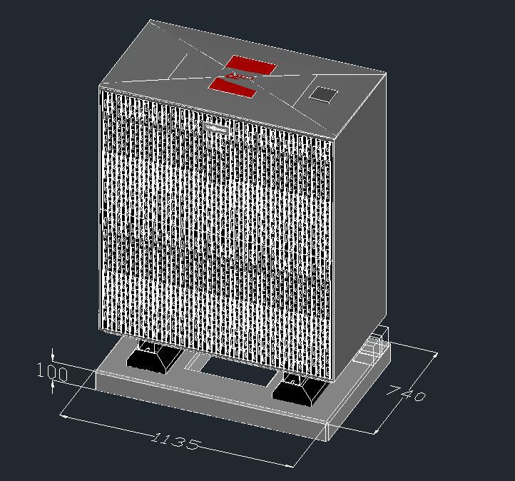 Viessmann Vitocal 252-A AWOT-M-E-AC-AF 251.A10 Fundament