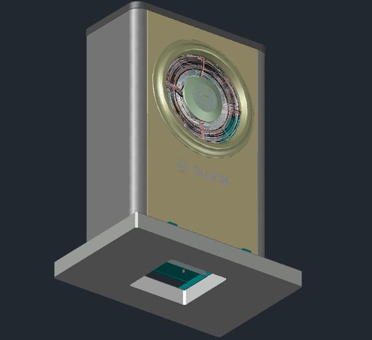 Bosch Compress 7000i AW 5 | 7 | 9 KW Fundament