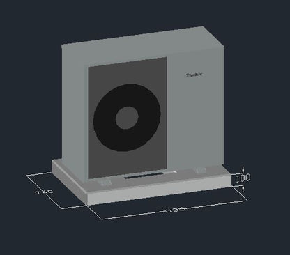 MEPcontent Vaillant aroTHERM split plus VWL 35-75_8 Fundament