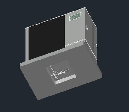 Mitsubishi Electric PUZ-SHWM 60-140-PUZ-SWM60-140 Fundament