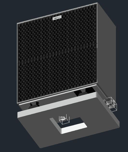 Viessmann Vitocal 150-A AWO-E-AC-AF 151.A13 Fundament