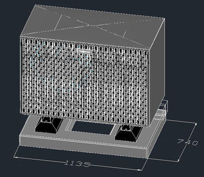 Viessmann Vitocal 151-A AWOT-M-E-AC-AF 151.A06 Fundament