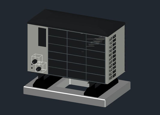 Viessmann Vitocal 200-A AWO-M-E-AC 201.A04 Fundament