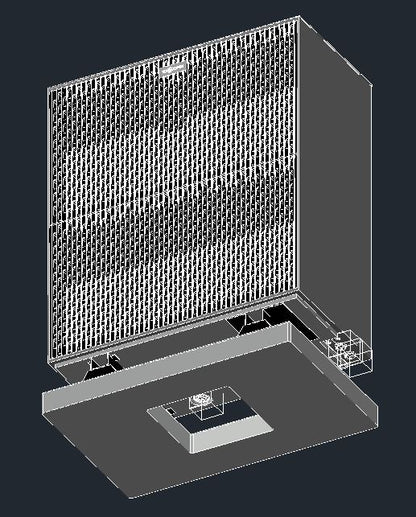 Viessmann Vitocal 252-A AWOT-E-AC-AF 251.A13 Fundament